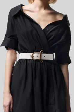 Exclusives|Exclusives-Altuzarra 'A' Belt Ivory