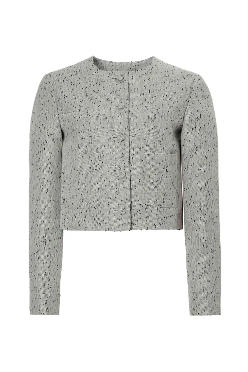 Jackets|Exclusives-Altuzarra 'Bernadette' Jacket Sparrow