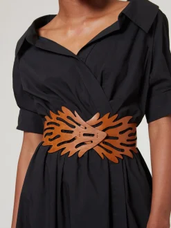 Belts-Altuzarra 'Coral' Belt Cognac