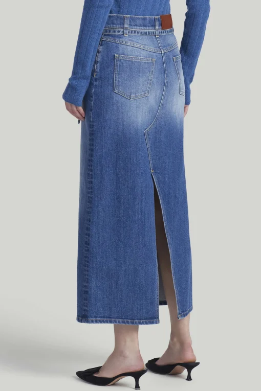 Skirts|FEATURED-Altuzarra 'Dean' Skirt Washed Indigo