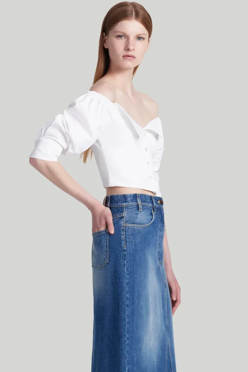 Tops|FEATURED-Altuzarra 'Hailey' Top Optic White