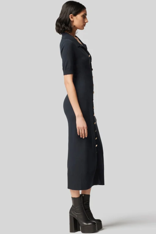 Dresses|Knitwear-Altuzarra 'Hestia' Dress Berry Blue