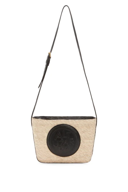 FEATURED|Vacation Wear-Altuzarra 'Medallion' Watermill Camera Bag Natural/Black