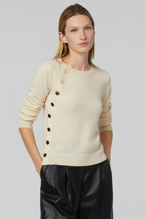 Knitwear|Tops-Altuzarra 'Minamoto' Knit Sweater Ivory