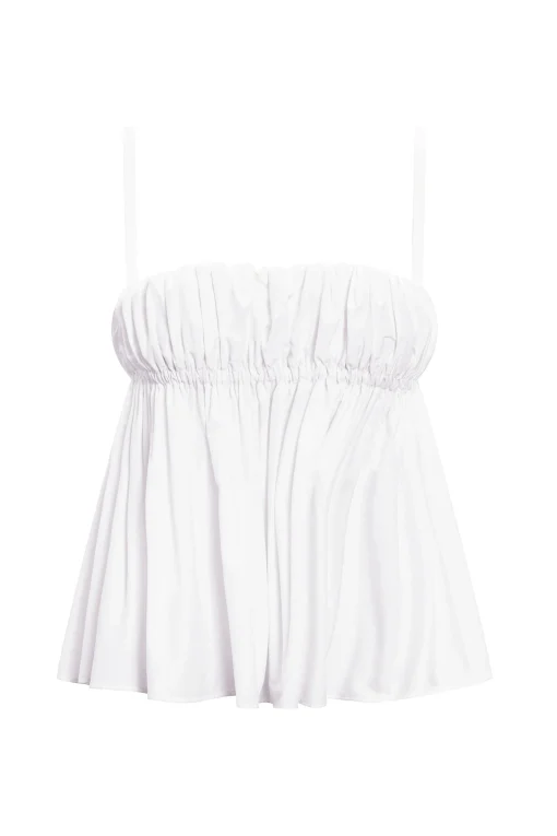 Tops|Vacation Wear-Altuzarra 'Momoko' Top Optic White