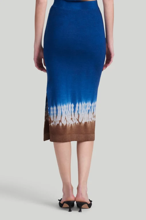 Knitwear|Skirts-Altuzarra 'Morse' Skirt Ultramarine Line Shibor