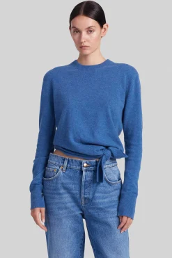 Knitwear|Tops-Altuzarra 'Nalini' Sweater Denim Blue