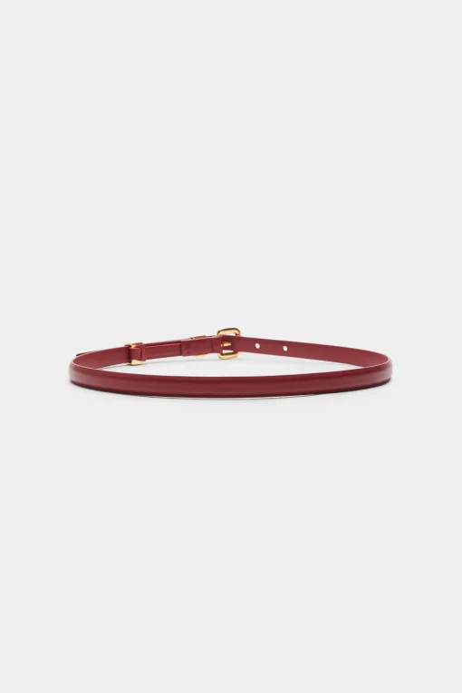 Elegant Eveningwear|Elegant Eveningwear-Altuzarra 'Skinny' Belt Deep Garnet