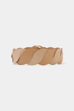 FEATURED|Belts-Altuzarra 'Twist' Braid Belt Cappuccino