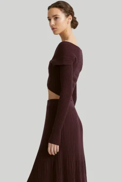Knitwear|Tops-Altuzarra 'Virginie' Sweater Acai