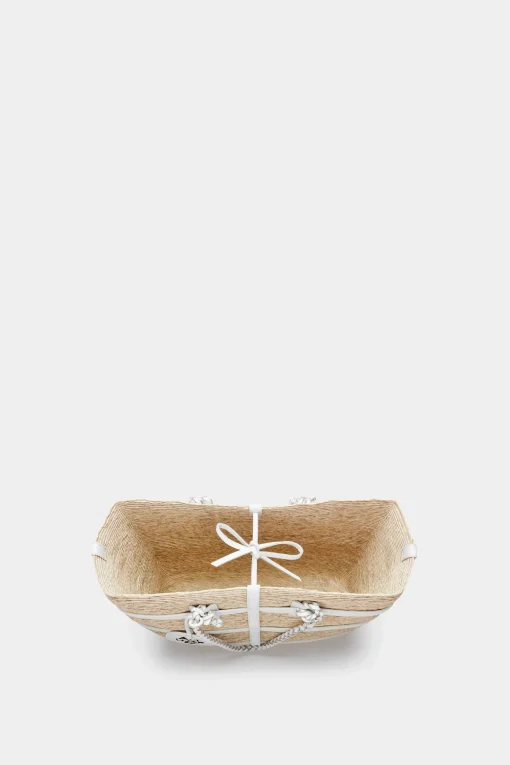 Handbags-Altuzarra 'Watermill' Tote E/W Natural/White