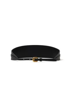 FEATURED|Belts-Altuzarra 'Wide' Narrow Belt Black